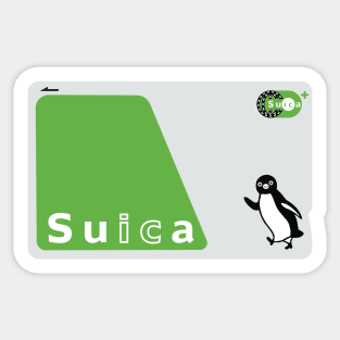 Suica Card Sticker